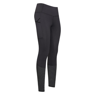 Legging d'équitation Euro-Star Breez Fashion FullGrip Noir