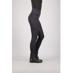 Legging d'équitation Euro-Star Breez Fashion FullGrip Noir Legging d'équitation Euro-Star Breez Fashion FullGrip Noir
