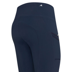 Legging d'équitation Euro-Star Breez Fashion FullGrip Bleu marine