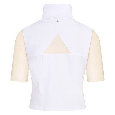 Crop top de compétition Euro-Star Flying Fearless Blanc nude Crop top de compétition Euro-Star Flying Fearless Blanc nude