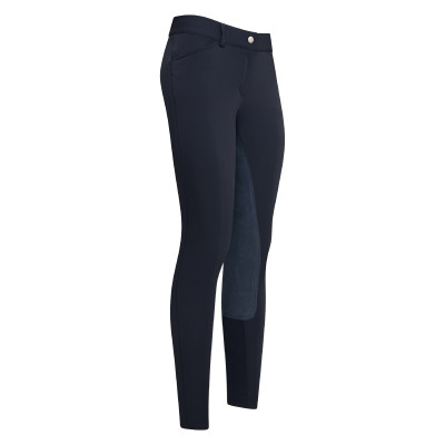 Pantalon d'équitation Euro-Star Arista Full Bleu marine