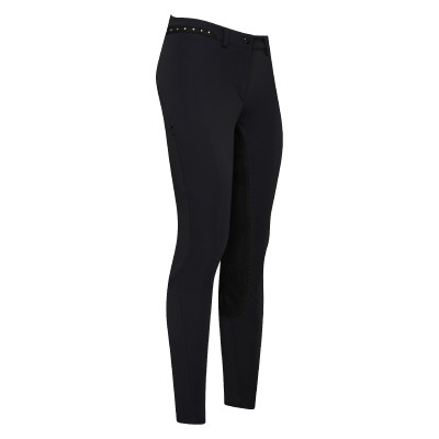 Pantalon d'équitation Euro-Star Equitation Queen Diamond Full Noir