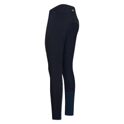 Pantalon d'équitation Euro-Star Equitation Queen Diamond Full Bleu marine