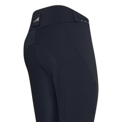 Pantalon d'équitation Euro-Star Equitation Queen Diamond FullGrip Bleu marine