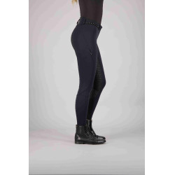 Pantalon d'équitation Euro-Star Equitation Queen Diamond FullGrip Noir