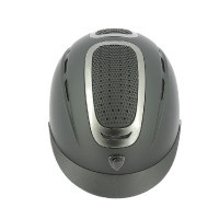 Casque Equithème Honey Noir / chromé Casque Equithème Honey Noir / chromé