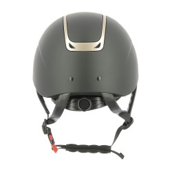 Casque Equithème Pepit Noir / or rose