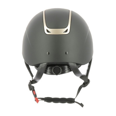 Casque Equithème Pepit Noir / or rose