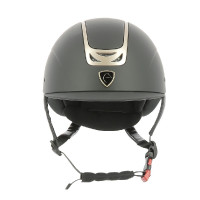Casque Equithème Pepit Noir / chromé