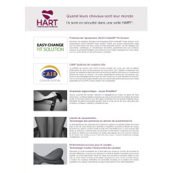 Selle Bates Kimberley Stock Cair avec Fenders