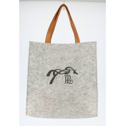 Sac Pénélope Feutre Gris / noir Sac Pénélope Feutre Gris / noir