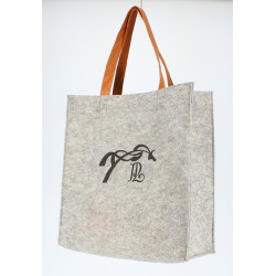 Sac Pénélope Feutre Gris / noir Sac Pénélope Feutre Gris / noir