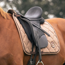 Tapis de selle Back on Track Haze Collection Marron Tapis de selle Back on Track Haze Collection Marron