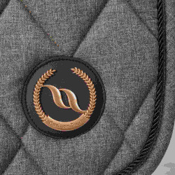 Tapis de selle Back on Track Haze Collection Marron Tapis de selle Back on Track Haze Collection Marron