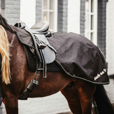 Couvre-reins imperméable Back on Track® Sammy Noir Couvre-reins imperméable Back on Track® Sammy Noir