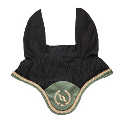 Bonnet cheval Night Collection Back On Track Olive Vert