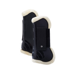 Guêtres Caliber Horze mouton Noir Guêtres Caliber Horze mouton Noir