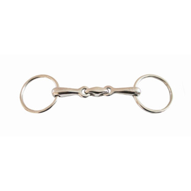 Mors de bride double brisure T de T Mors de bride double brisure T de T
