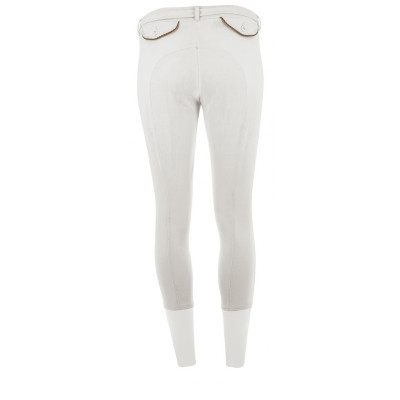 Pantalon Eden by PL Point Sellier Blanc