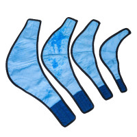 Bandana rafraîchissant Cool on Track Back on Track Bleu Bandana rafraîchissant Cool on Track Back on Track Bleu