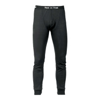 Caleçon long Back on Track polypropylene Noir