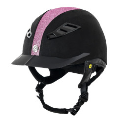 Casque EQ3 Lynx Back on Track Microfibre Pink sand Rose Casque EQ3 Lynx Back on Track Microfibre Pink sand Rose