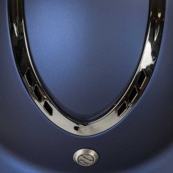 Casque EQ3 Pardus smooth Back on Track à molette Bleu Casque EQ3 Pardus smooth Back on Track à molette Bleu