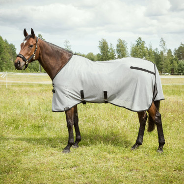 Couverture anti-mouches Back on Track Buzter avec cou Couverture anti-mouches Back on Track Buzter avec cou