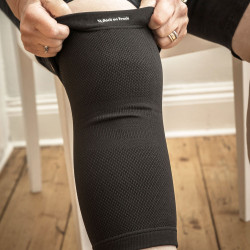 Genouillère Back on Track physio 4way stretch Noir