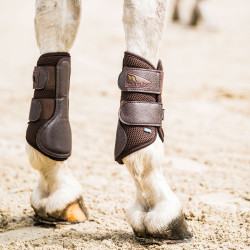 Guêtre 3D Mesh Airflow Back on Track Marron Guêtre 3D Mesh Airflow Back on Track Marron