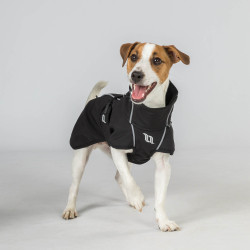 Manteau chien polyvalent Bark Back on Track Noir