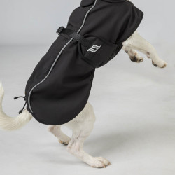 Manteau chien polyvalent Bark Back on Track Noir