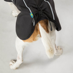 Manteau chien polyvalent Bark Back on Track Noir