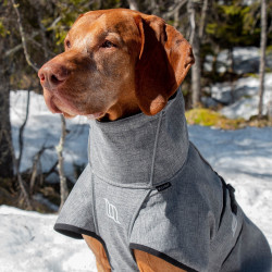 Manteau chien polyvalent Nella Back on Track Gris