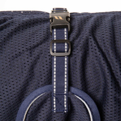 Manteau filet pour chien Back on Track Bleu