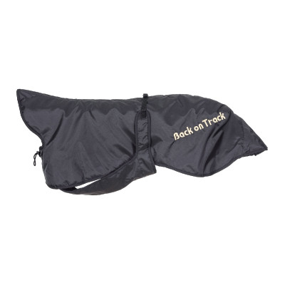 Manteau Greyhound pour chien Back on Track Noir