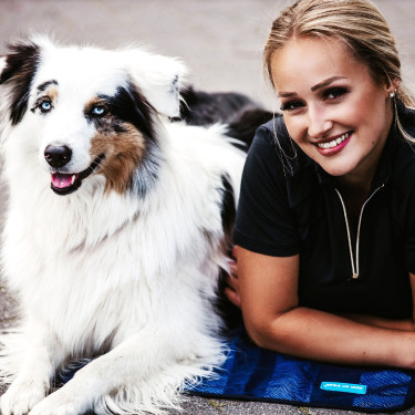 Serviette Rafraîchissante pour chien Cool on Track Back on Track Serviette Rafraîchissante pour chien Cool on Track Back on Track