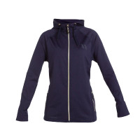 Sweat à capuche femme Back on Track Alissa P4G Bleu Sweat à capuche femme Back on Track Alissa P4G Bleu