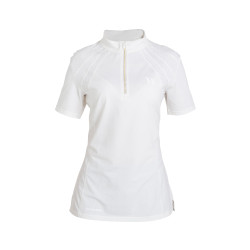 T-shirt Olivia Back on Track femme P4G Blanc T-shirt Olivia Back on Track femme P4G Blanc