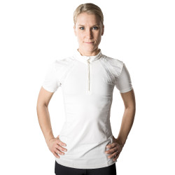 T-shirt Olivia Back on Track femme P4G Blanc T-shirt Olivia Back on Track femme P4G Blanc