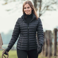 Veste femme Grace Back on Track avec logo Noir Veste femme Grace Back on Track avec logo Noir