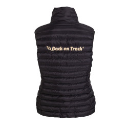 Veste femme Luna Back on Track avec logo Noir