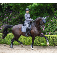 Tapis LeMieux Loire Classic Dressage Square Gris twilight Tapis LeMieux Loire Classic Dressage Square Gris twilight