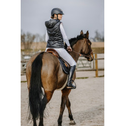 Doudoune sans manches Equithème Lea Noir Doudoune sans manches Equithème Lea Noir