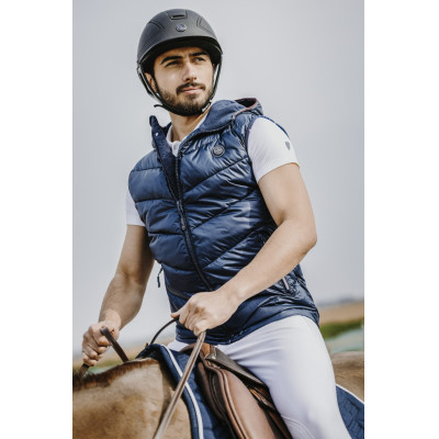 Doudoune sans Manches Equitation Homme Style et Chaleur en Selle Equi Clic