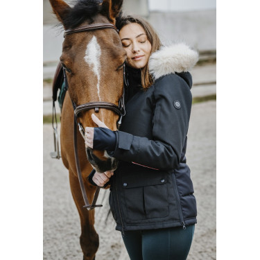 Parka Equithème Paola Noir Parka Equithème Paola Noir