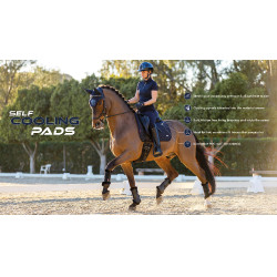 Tapis LeMieux Self-Cool Close Contact Square Blanc Tapis LeMieux Self-Cool Close Contact Square Blanc