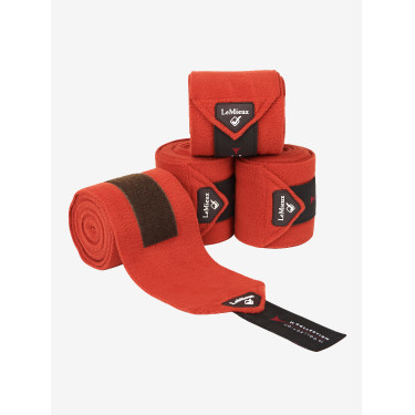 Bandes de polo LeMieux Luxury Sienna Rouge