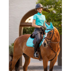 Tapis LeMieux Loire Classic Close Contact Square Azure Bleu