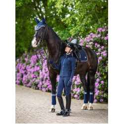 Tapis LeMieux Loire Classic Dressage Square Marine twilight Bleu